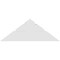 Ekena Millwork Saratoga Architectural Grade PVC Gable Bracket, 36"W x 13 1/2"H x 6"D x 6"F, 9/12 Pitch GBP036X14X0606SAR00 - alternate 5